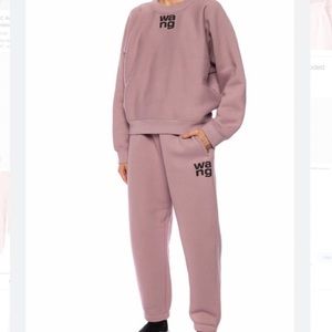 Alexander Wang Logo Tracksuit Sweatpants